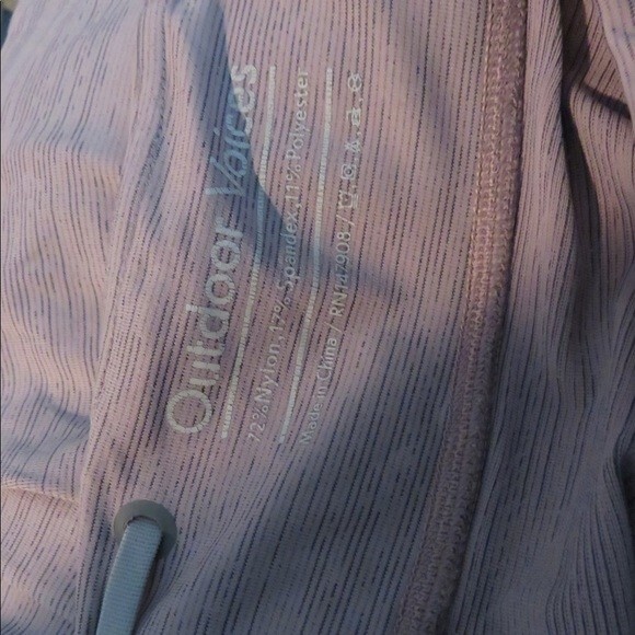 Outdoor Voices Leggings Pink Tech Sweat Moisture Wicking Workout Beach Small - Picture 8 of 9